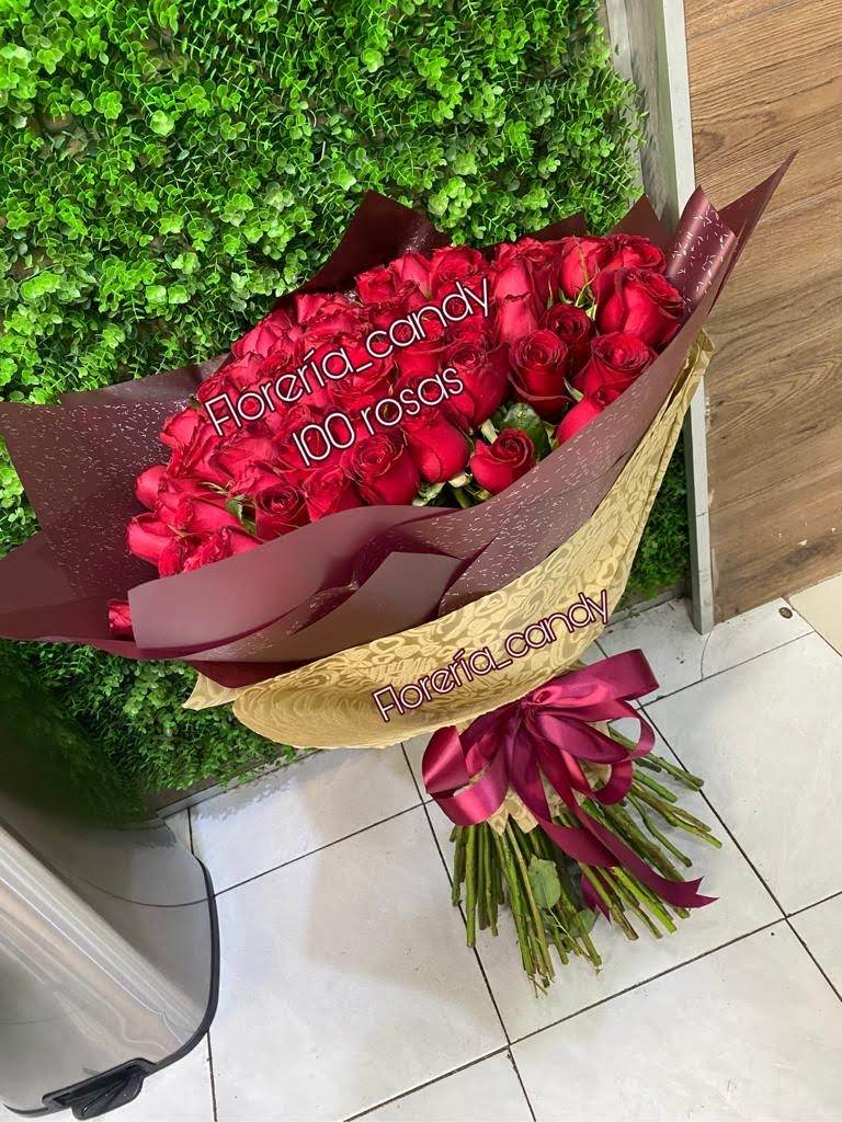RAMO DE 100 ROSAS