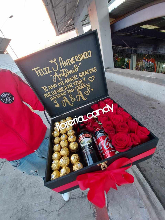 CAJA CON BAILEYS